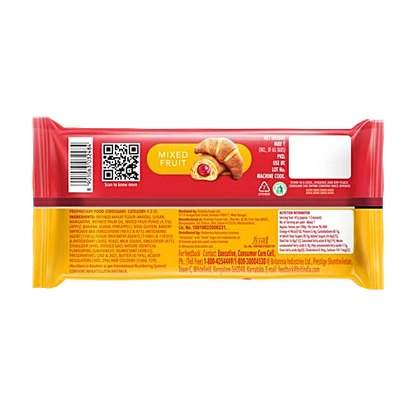 Britannia Treat Mixed Fruit Croissant, 50.5 g