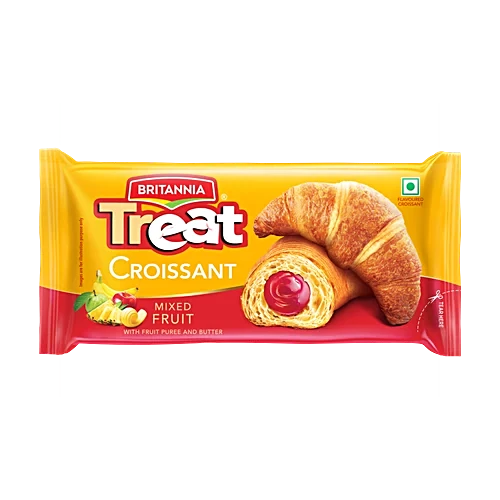 Britannia Treat Mixed Fruit Croissant, 50.5 g