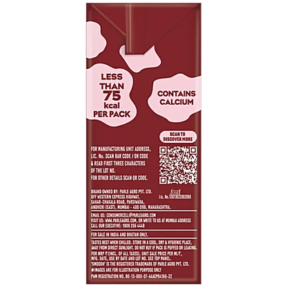 Smoodh Chocolate Flavoured Milk, 80 ml Tetra Pak