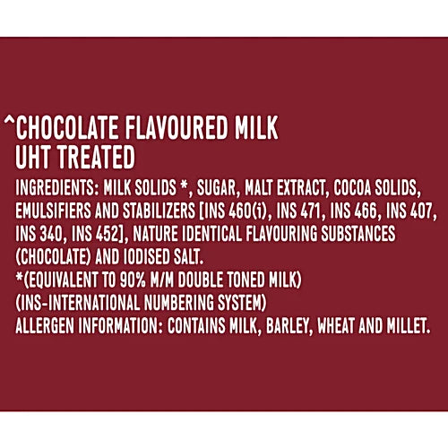 Smoodh Chocolate Flavoured Milk, 80 ml Tetra Pak