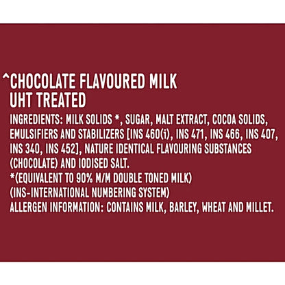 Smoodh Chocolate Flavoured Milk, 80 ml Tetra Pak