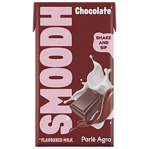 Smoodh Chocolate Flavoured Milk, 80 ml Tetra Pak