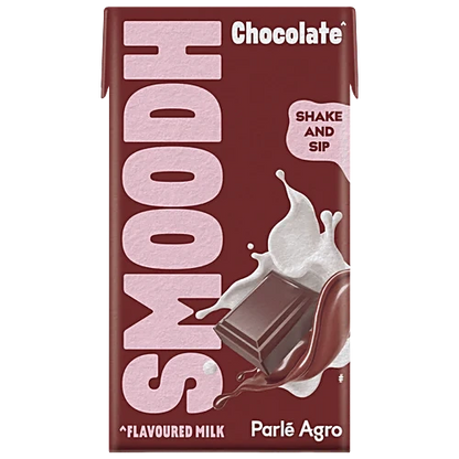 Smoodh Chocolate Flavoured Milk, 80 ml Tetra Pak