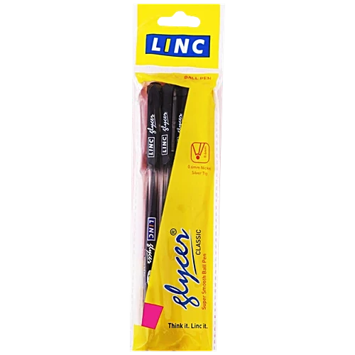 Linc Glycer Roller Ball Pen - Black