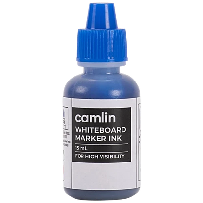 Camlin Whiteboard Marker Ink - For High Visibility, Blue, 15 ml