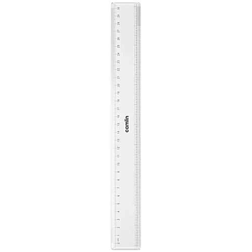 Camlin 30 cm Broad Plastic Scale, 1 pc