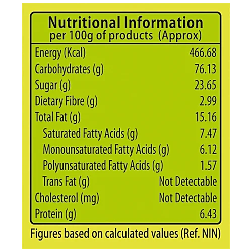 Sobisco Lemon Puff Sandwich Cream Biscuits - Cholesterol Free, 125 g