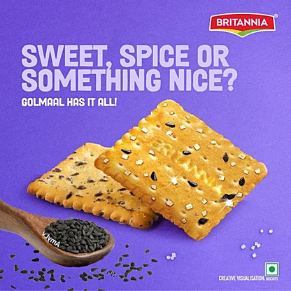 Britannia 50-50 Gol Maal Cracker, 200 g
