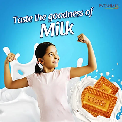 Patanjali Doodh Atta Biscuits, 255 g Pouch