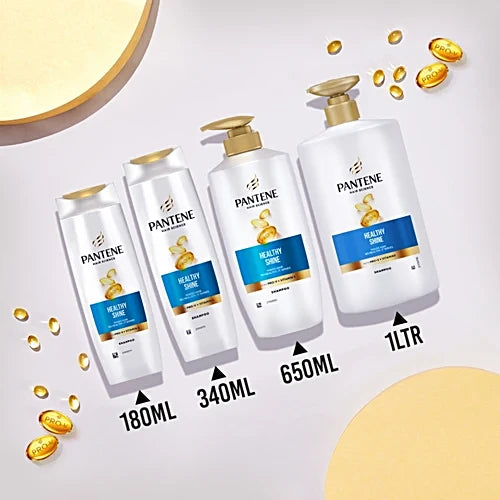 Pantene Hair Science Healthy Shine Shampoo, 180 ml