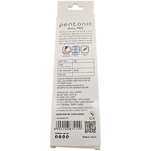 Linc Pentonic Ball Point Pen - Blue