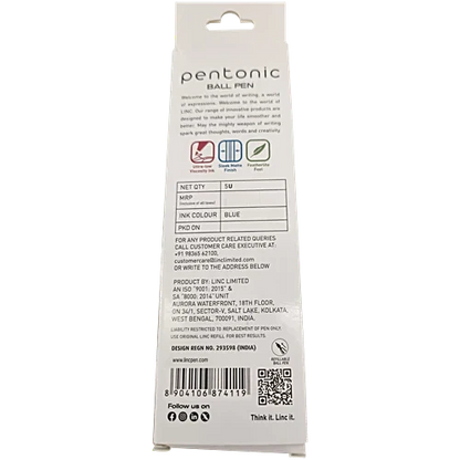 Linc Pentonic Ball Point Pen - Blue