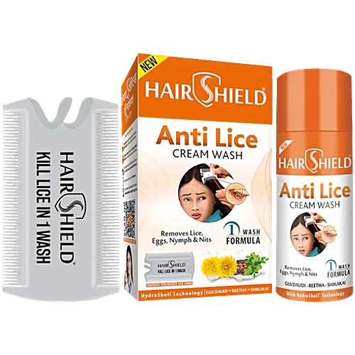 Hairshield Anti Lice Cream Wash, 30 ml