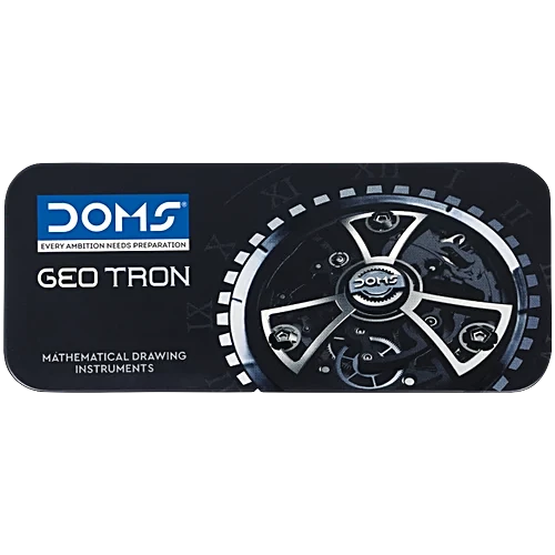 Doms Geo Tron Mathematical Drawing Instrument Box, 1 pc