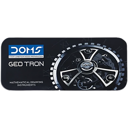 Doms Geo Tron Mathematical Drawing Instrument Box, 1 pc