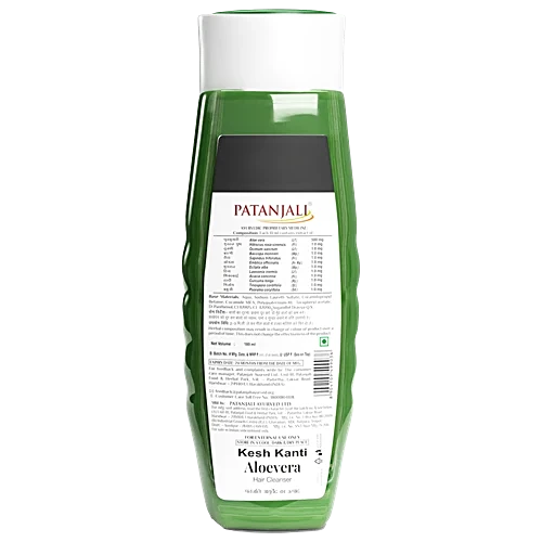 Patanjali Kesh Kanti AloeVera Hair Cleanser, 180 ml