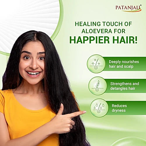 Patanjali Kesh Kanti AloeVera Hair Cleanser, 180 ml