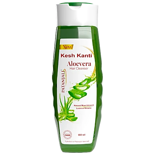 Patanjali Kesh Kanti AloeVera Hair Cleanser, 180 ml