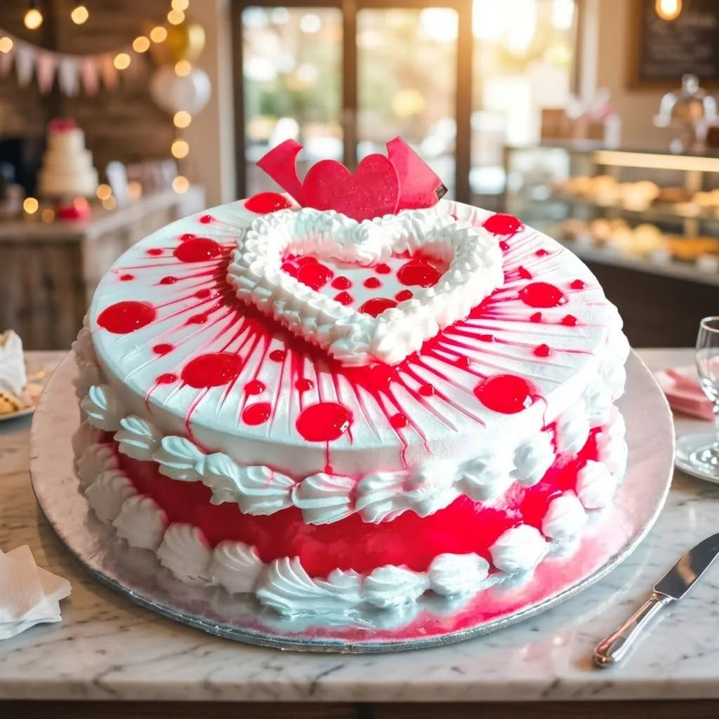 Vanilla Strawberry Birthday Cake, 1 Pound