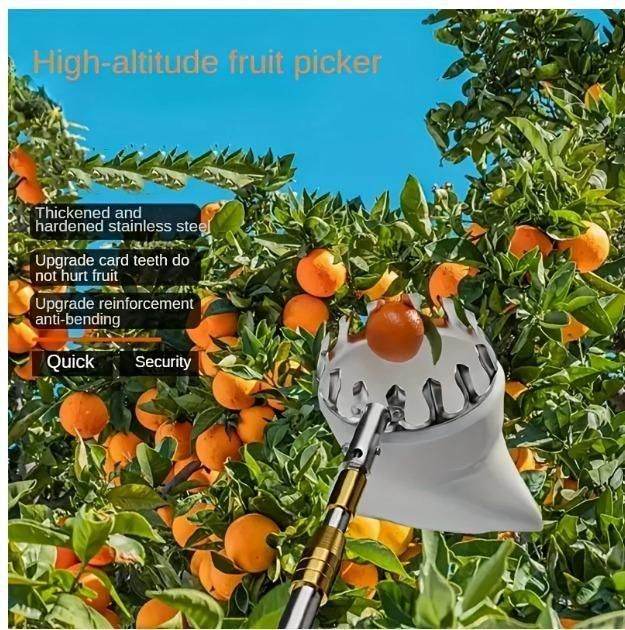1 Set Fruit Picker Fruit Picking Tool With Storage Bag - Nexokart