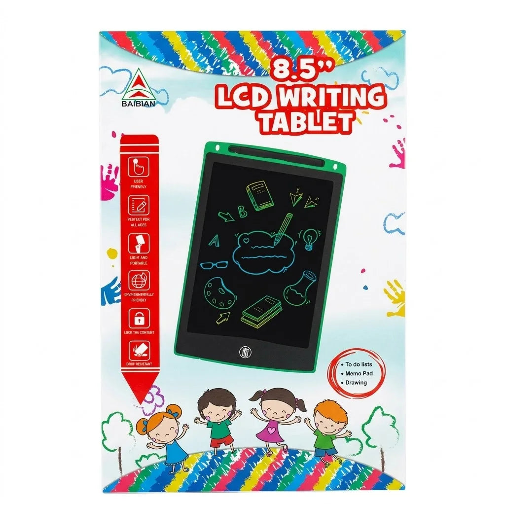 8.5 LCD Writing Tablet, Multicolour