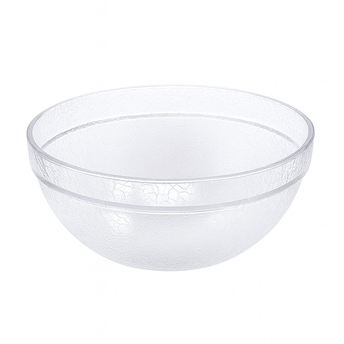 Transparent Idli Mixing  Serving Bowl  Textured Plastic Kitchen Bowl (1 Pc)