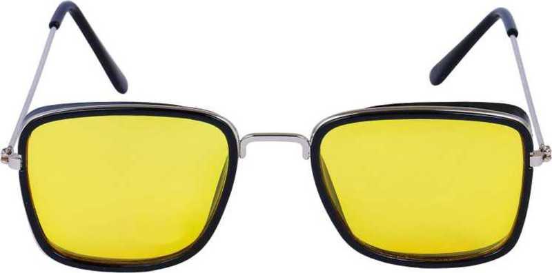 Unisex Free Size Retro Square Sunglasses