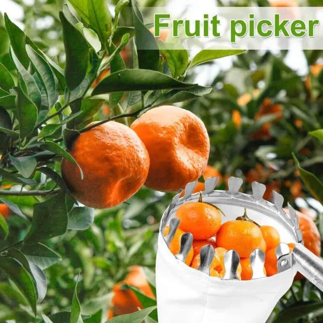 1 Set Fruit Picker Fruit Picking Tool With Storage Bag - Nexokart