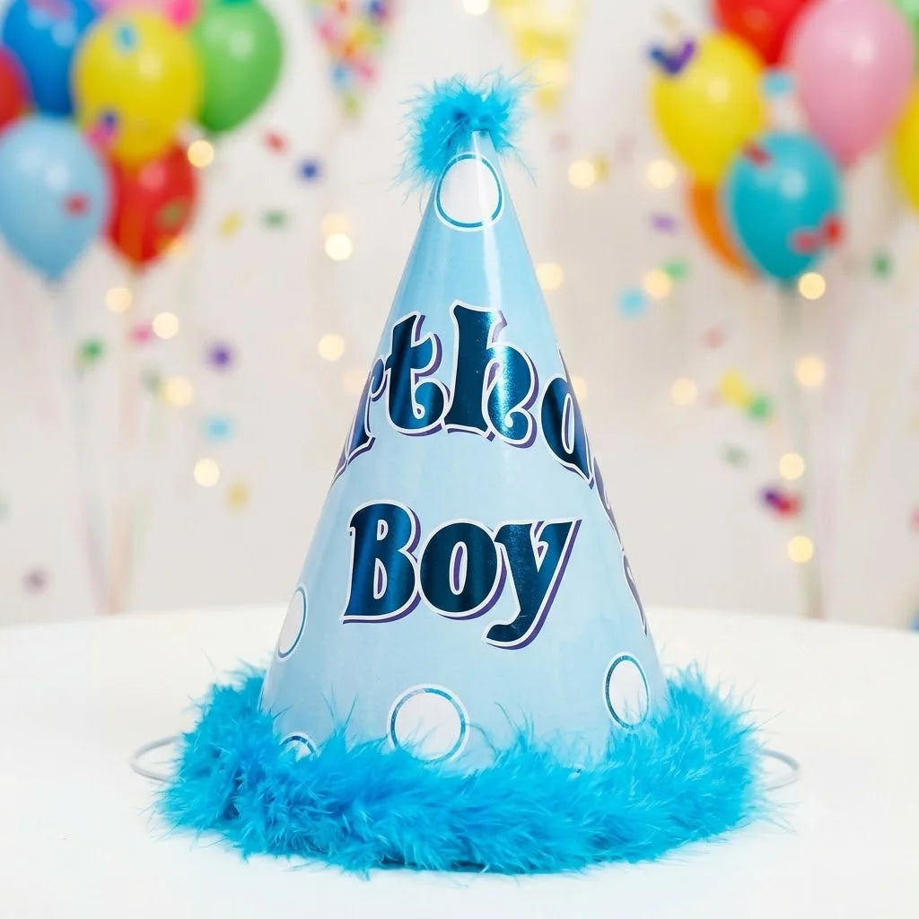 Birthday Boy Cap for Kids, 1 pc