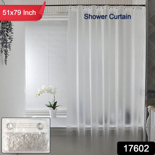 Waterproof Anti-mildew Frosted Shower Curtain (Standard Fit  5179 Inch)