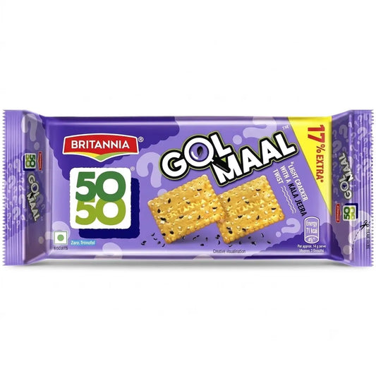 Britannia 50-50 Gol Maal Cracker, 200 g