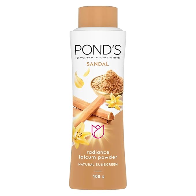 Pond's Sandal Radiance Talcum Powder, 100 g