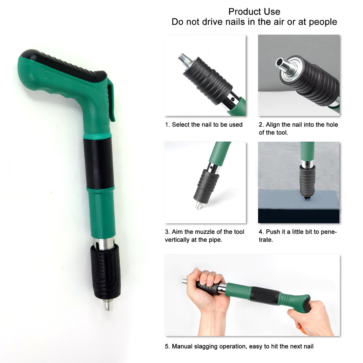 Professional Heavy-duty Manual Rivetanchor Fastening Gun Tool Kit