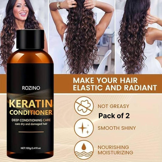 Keratin Conditioner Care Dry and Damaged Hair 100g (Pack of 2)