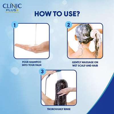 Clinic Plus Strong & Long Health Shampoo, 80ml