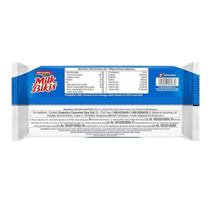 Britannia Milk Bikis Biscuits, 280 g