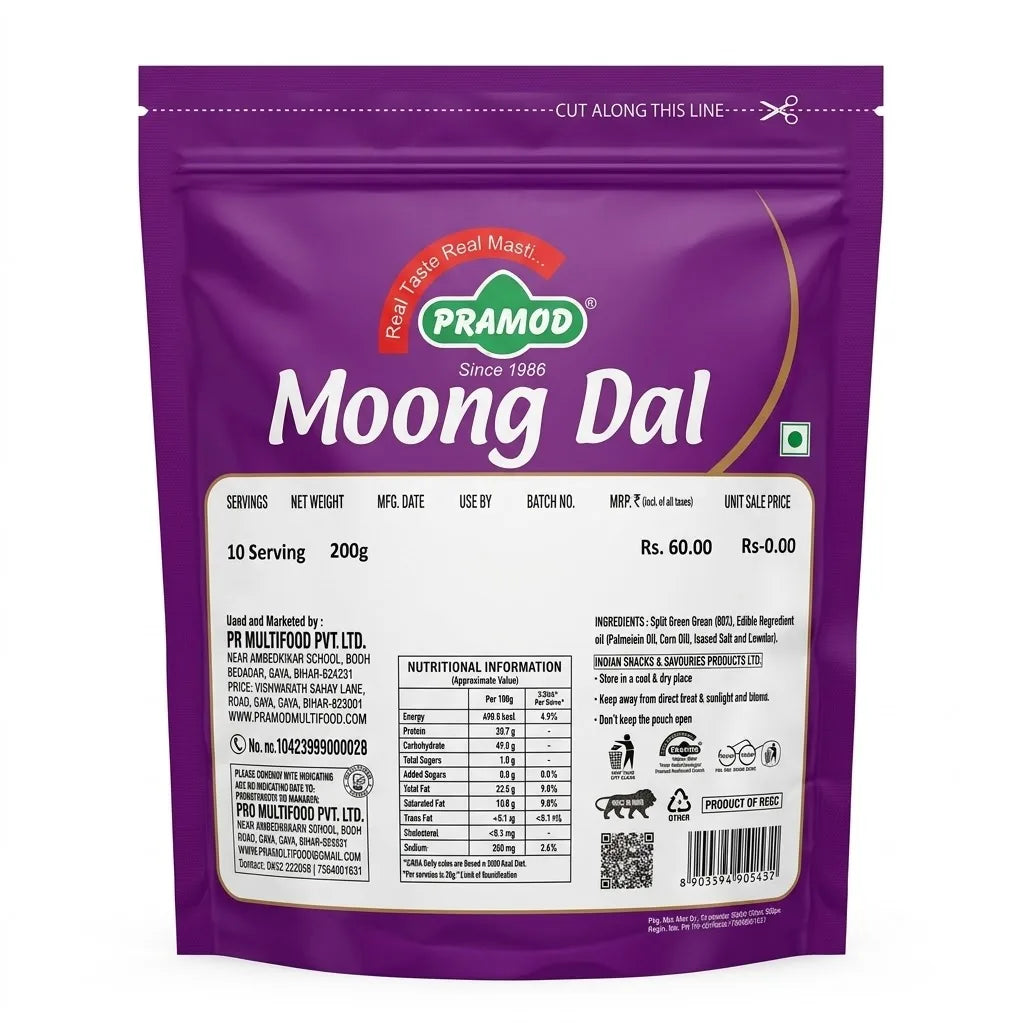 Pramod Moong Dal Namkeen, 200 g