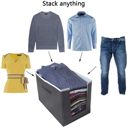 Cloth Organizer - Non Woven Foldable Cloth Organizer