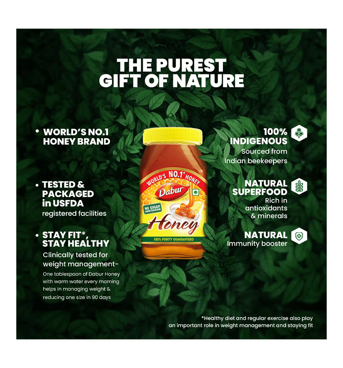 Dabur Honey Small Pack, 100 g