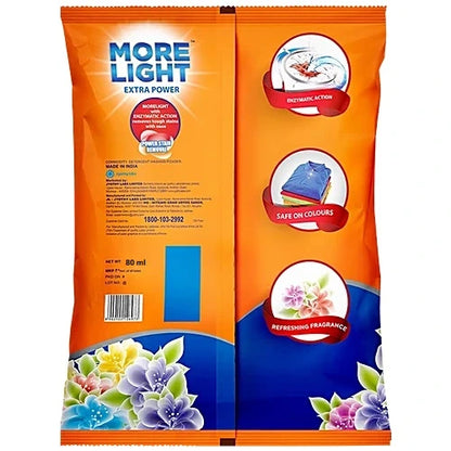 More Light Extra Power Liquid Detergent, 80 ml