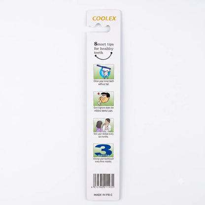 COOLEX France Adult Toothbrush for Optimal Oral Care, 1 Pc