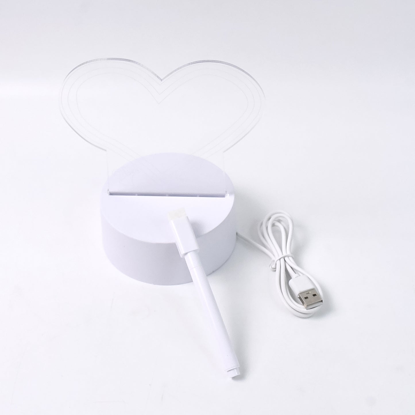 Creative Visualization Lamp 3d Acrylic Decorative Lamp With Pen