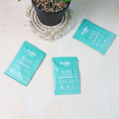 Pollic Kadam Concentrated Glass  Mirror Cleaner Refill Kit With Reusable Spray Bottle