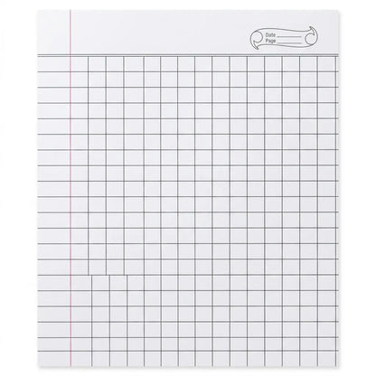 Discovery Math Box Notebook / Copy for Students, 164 Pages