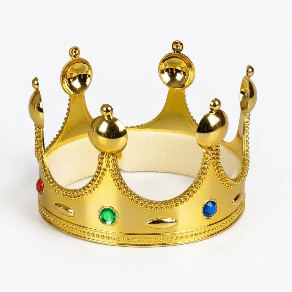Royal King Crown for Boys, Golden
