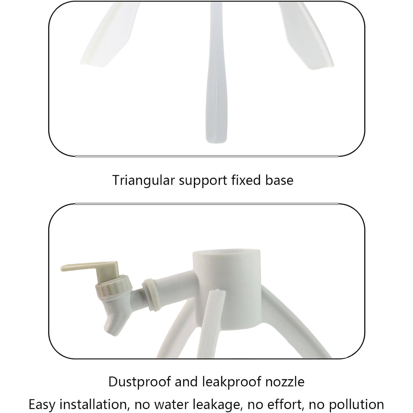 Universal Plastic Drinking Water Dispenser Stand Set
