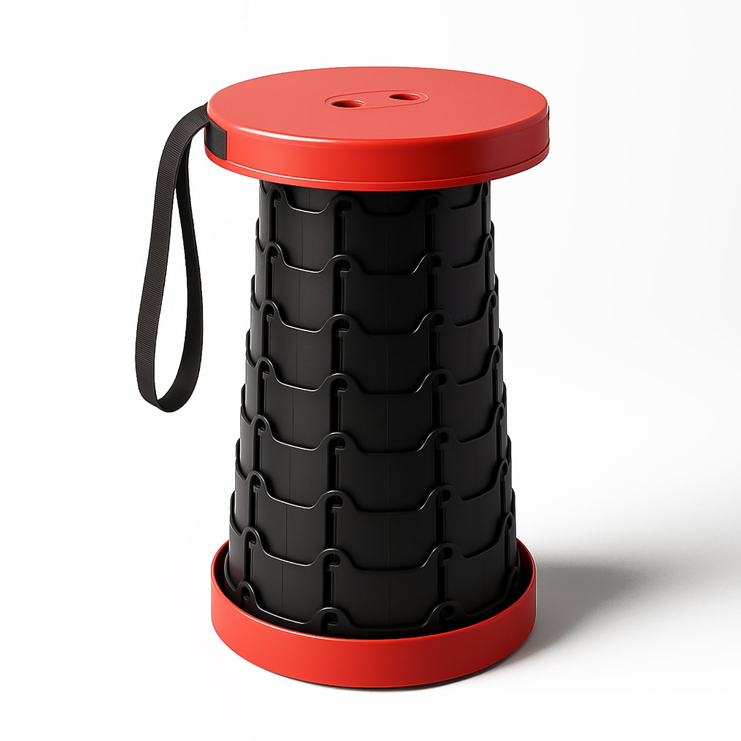 Adjustable Portable Telescopic Folding Stool (1 Pc)