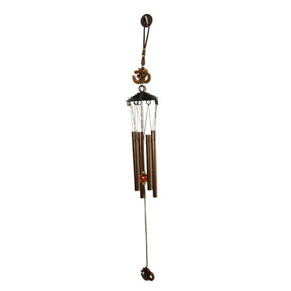 Metal Wind Chime With Om Symbol (1 Pc)