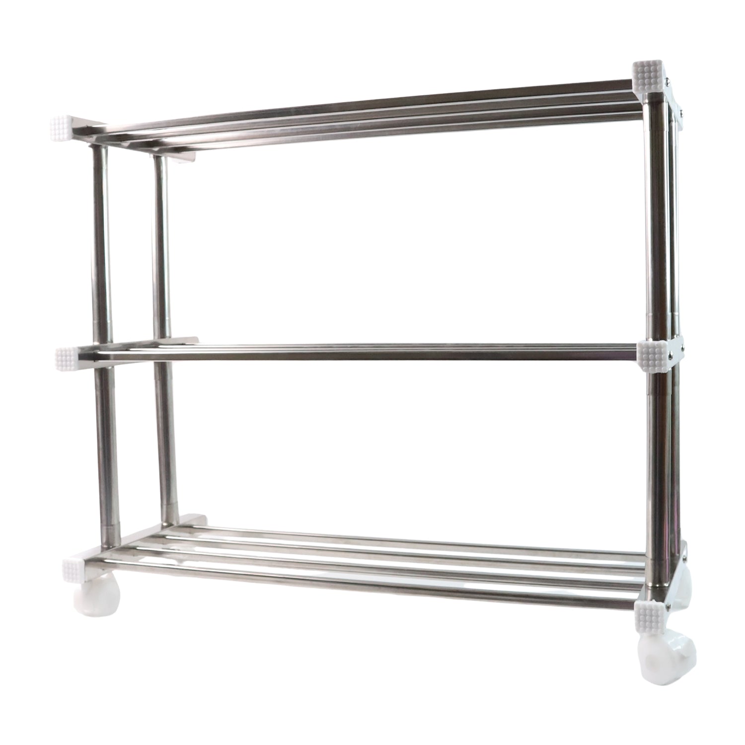 Supermom Stainless Steel Multipurpose Shoe  Storage Rack - (1 Pc)