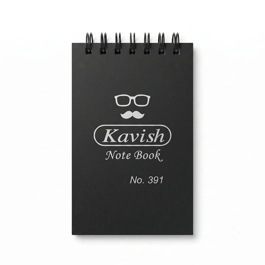 Kavish Spiral Pocket Notepad Diary